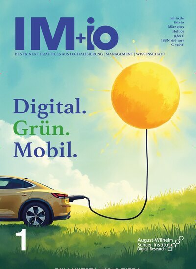 Titelbild der Ausgabe 1/2025 von IM + io. Diese Zeitschrift und viele weitere Businessmagazine als Abo oder epaper bei United Kiosk online kaufen.